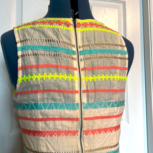 Anthropologie Plenty by Tracy Reese Sunglow Embroidered Dress - Picture 7 of 12